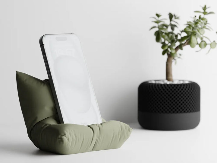 "Yastık Telefon Standı – Konforlu ve Şık Tasarım" 📱🛋️