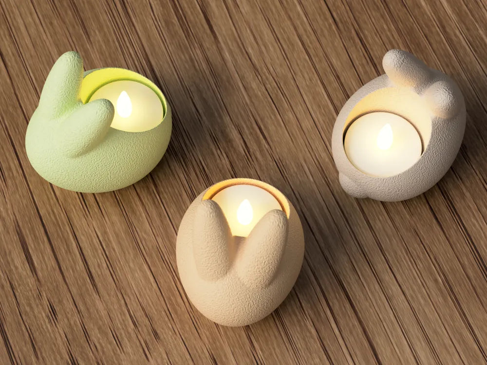 Dekorux - Bunny Candle Holder 🕯️🐰