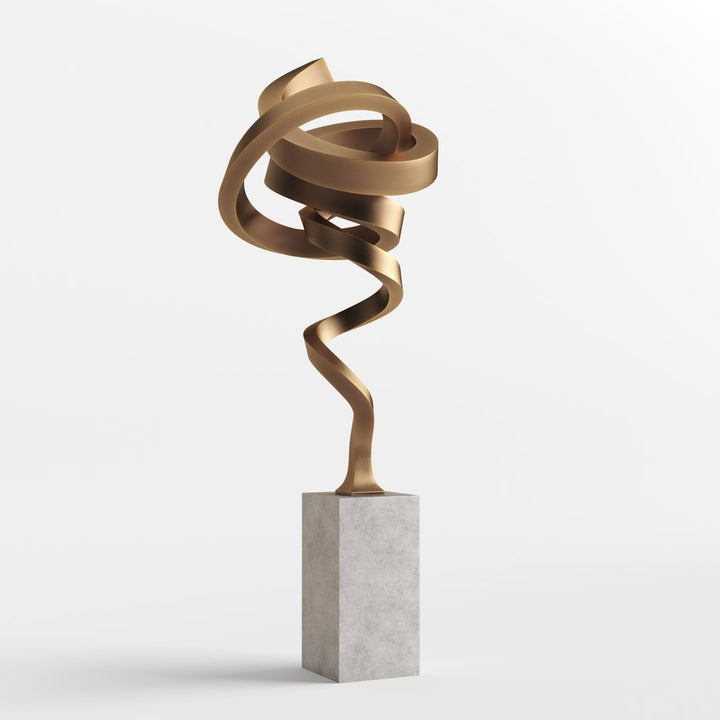 Spiral Motion - Sanatsal Akış Heykeli