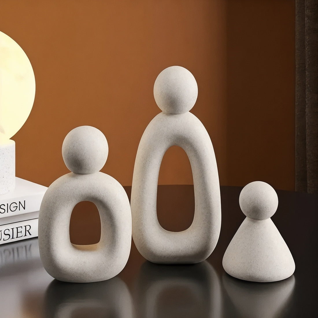 Dekorux - Minimalist Family Sculpture Set