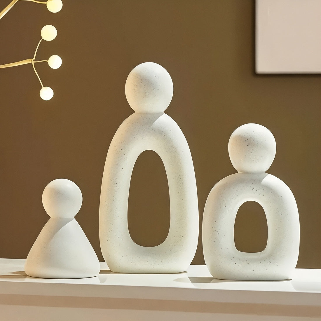 Dekorux - Minimalist Family Sculpture Set