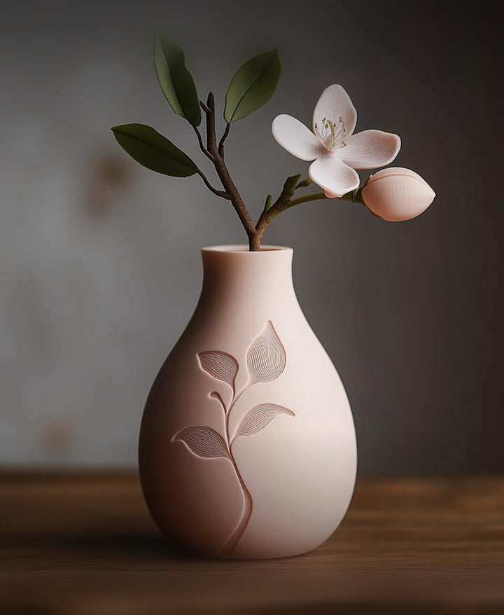 Leaf Serenity Vazo - Doğanın Sadelik ve Zarafeti 🍃