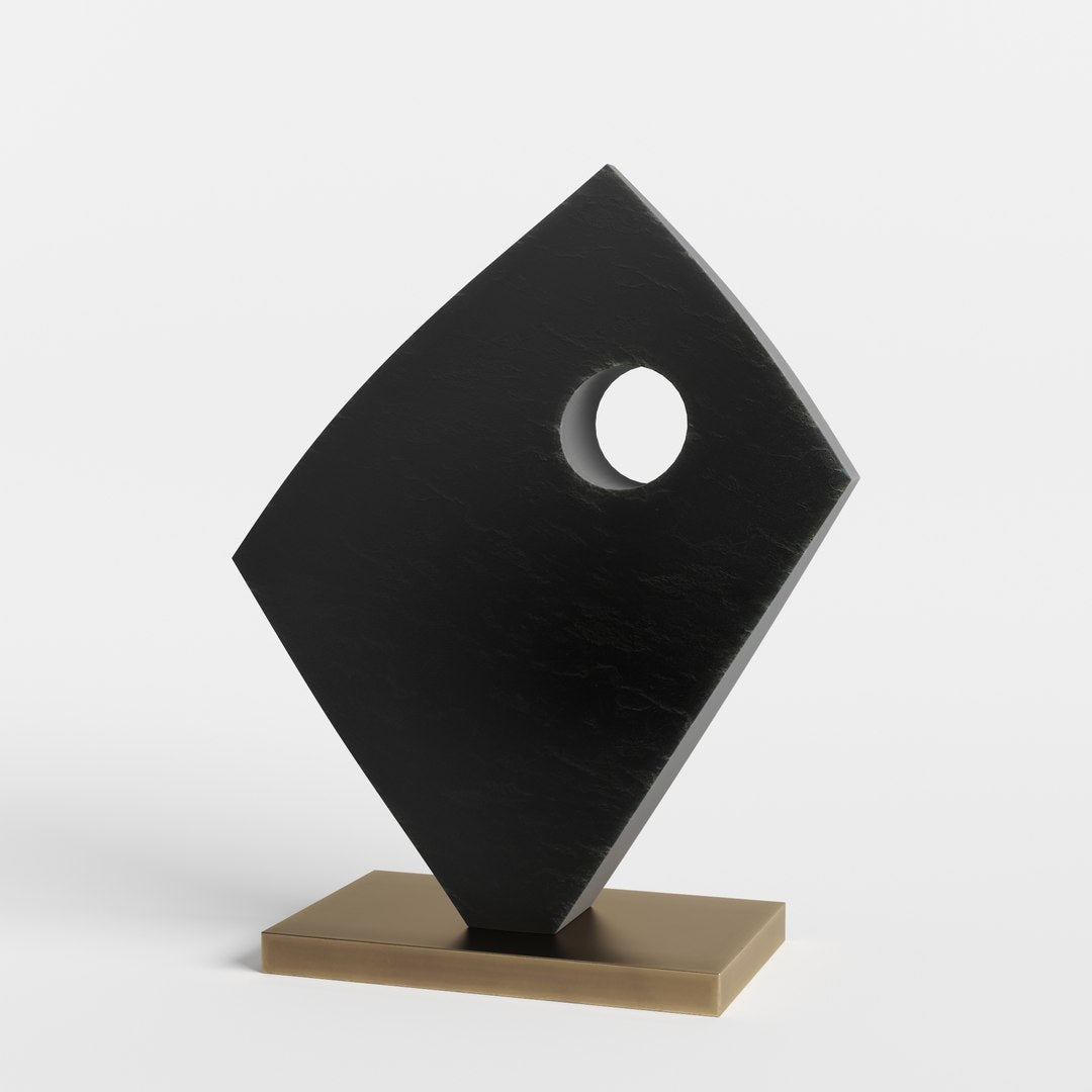 Noir Vision - Modern Minimalist Heykel