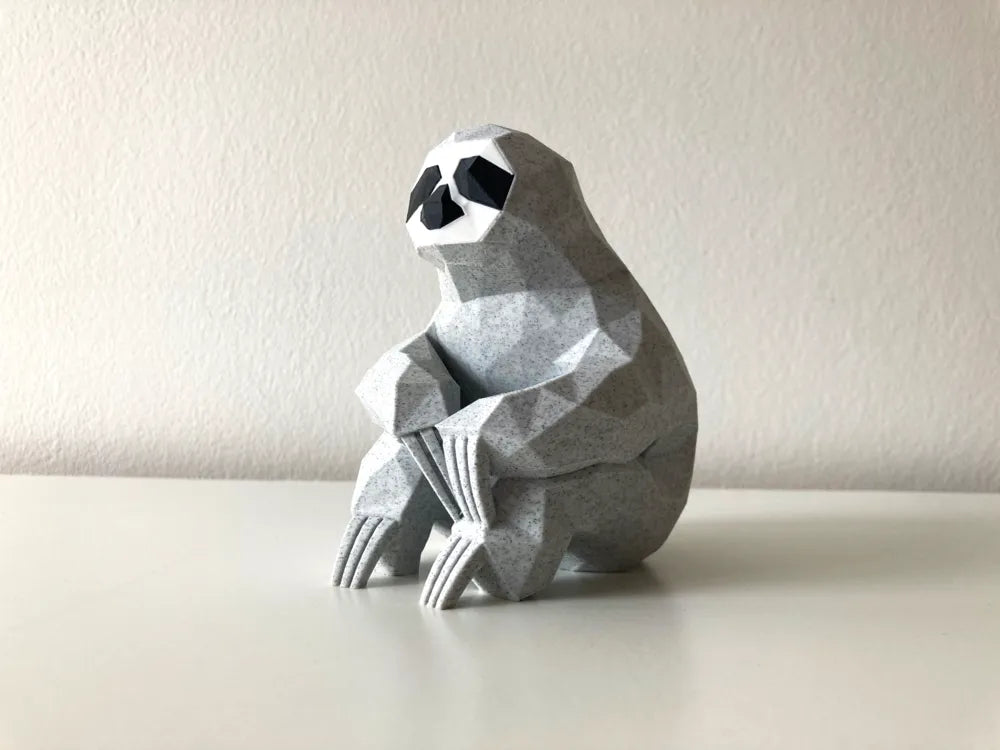 Dekorux - Geometric Sloth Sculpture