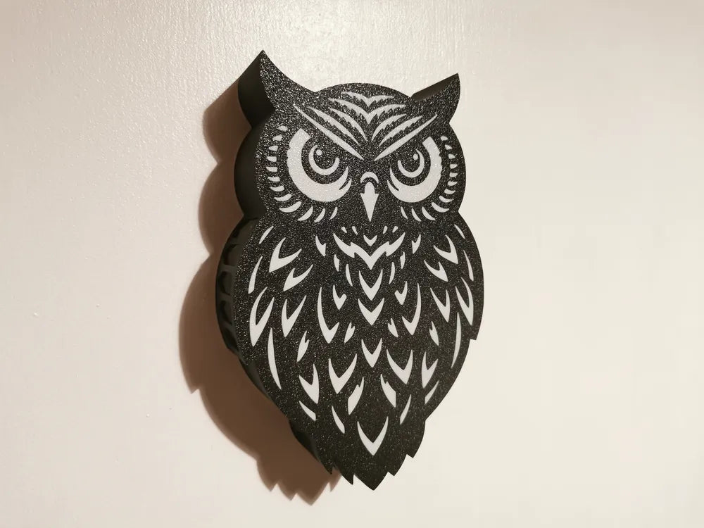 Dekorux - Nocturne Owl Wall Art