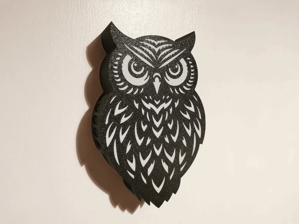Dekorux - Nocturne Owl Wall Art