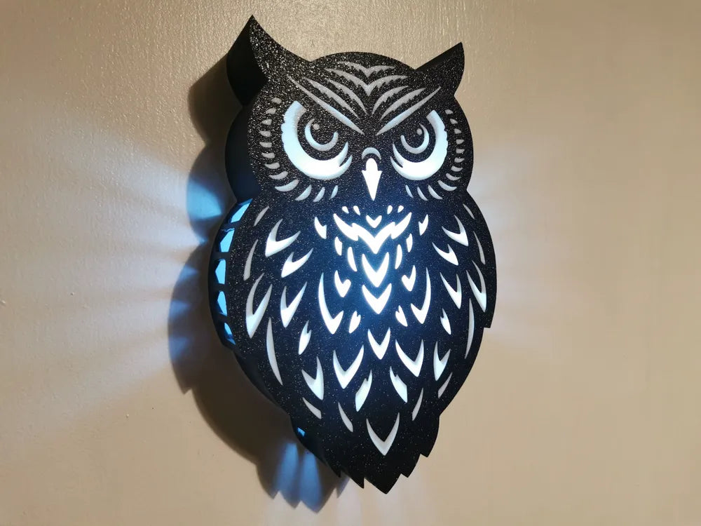 Dekorux - Nocturne Owl Wall Art