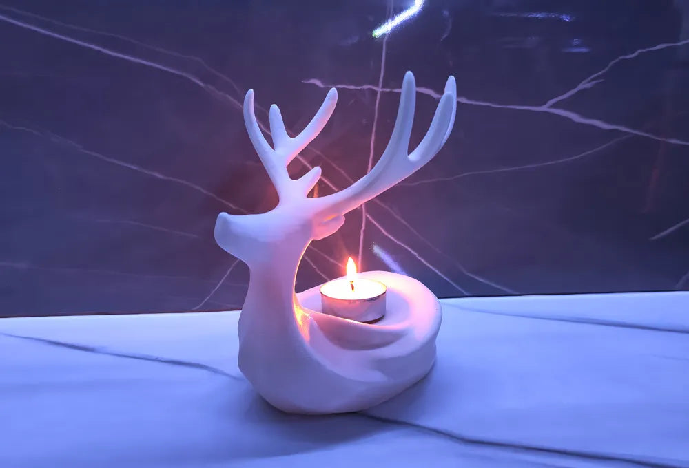 Dekorux - Geyik Şamdan Seti 🦌✨