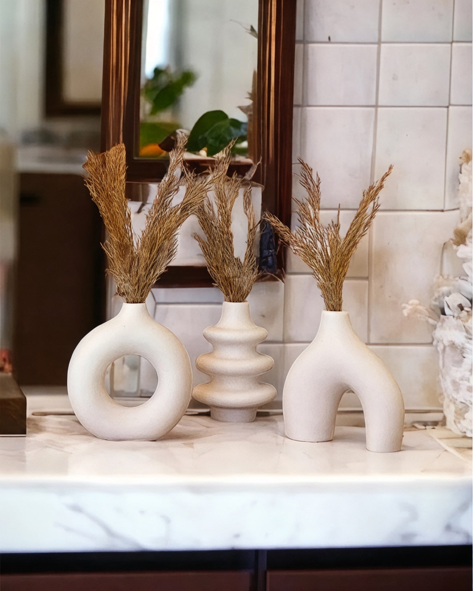 Dekorux - Modern Form Vazo Seti