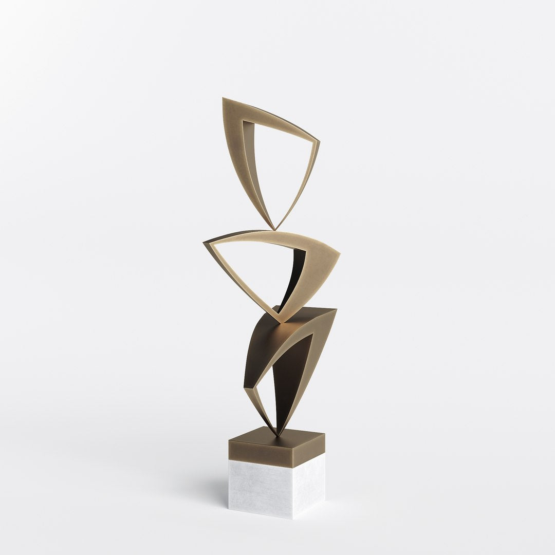 Balance Harmony - Modern Geometrik Sanat Heykeli