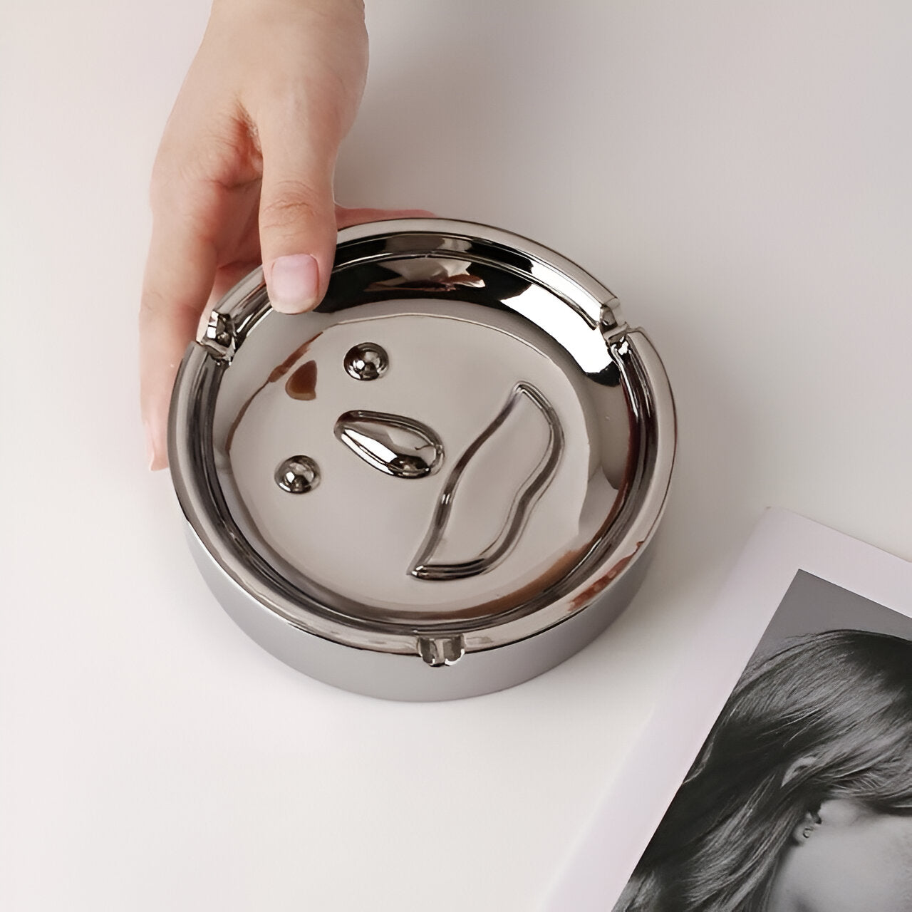 Dekorux - Abstract Face Küllük Seti