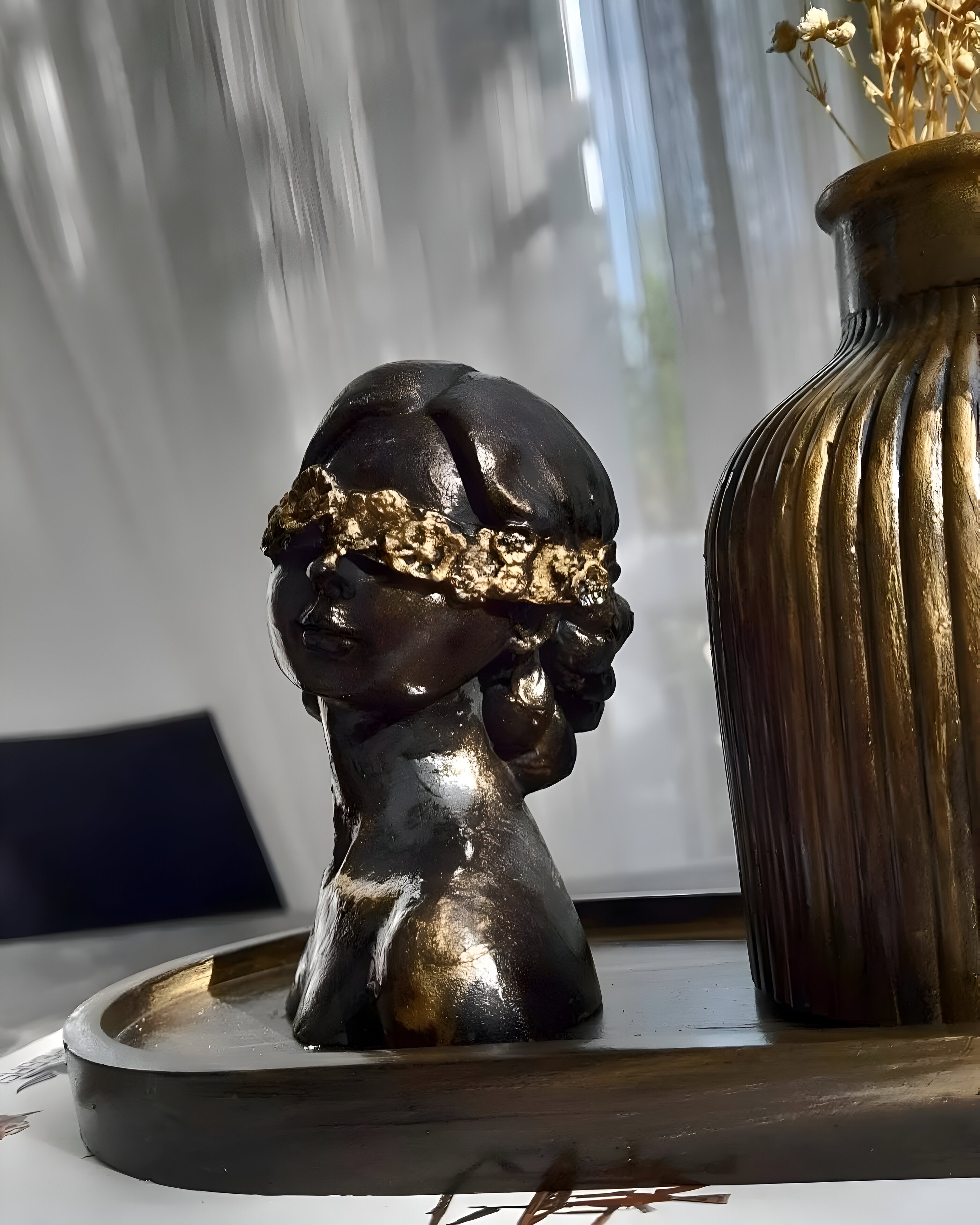 Altın Zarafet Dekor Seti