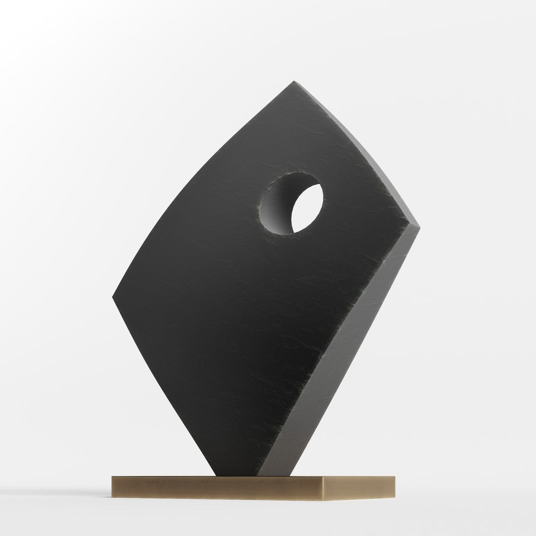 Noir Vision - Modern Minimalist Heykel