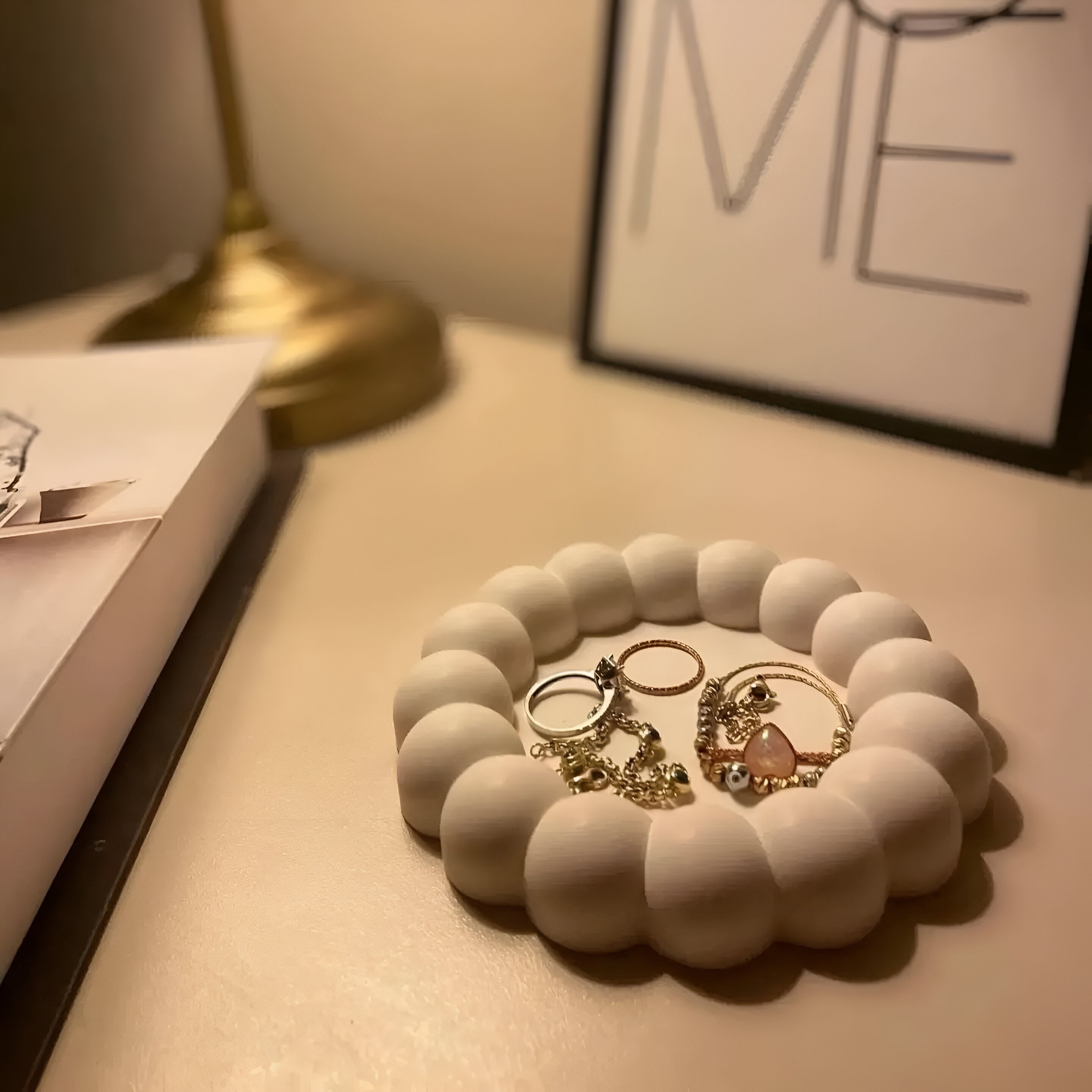 Dekorux - Cloud Soft Takı Tabağı