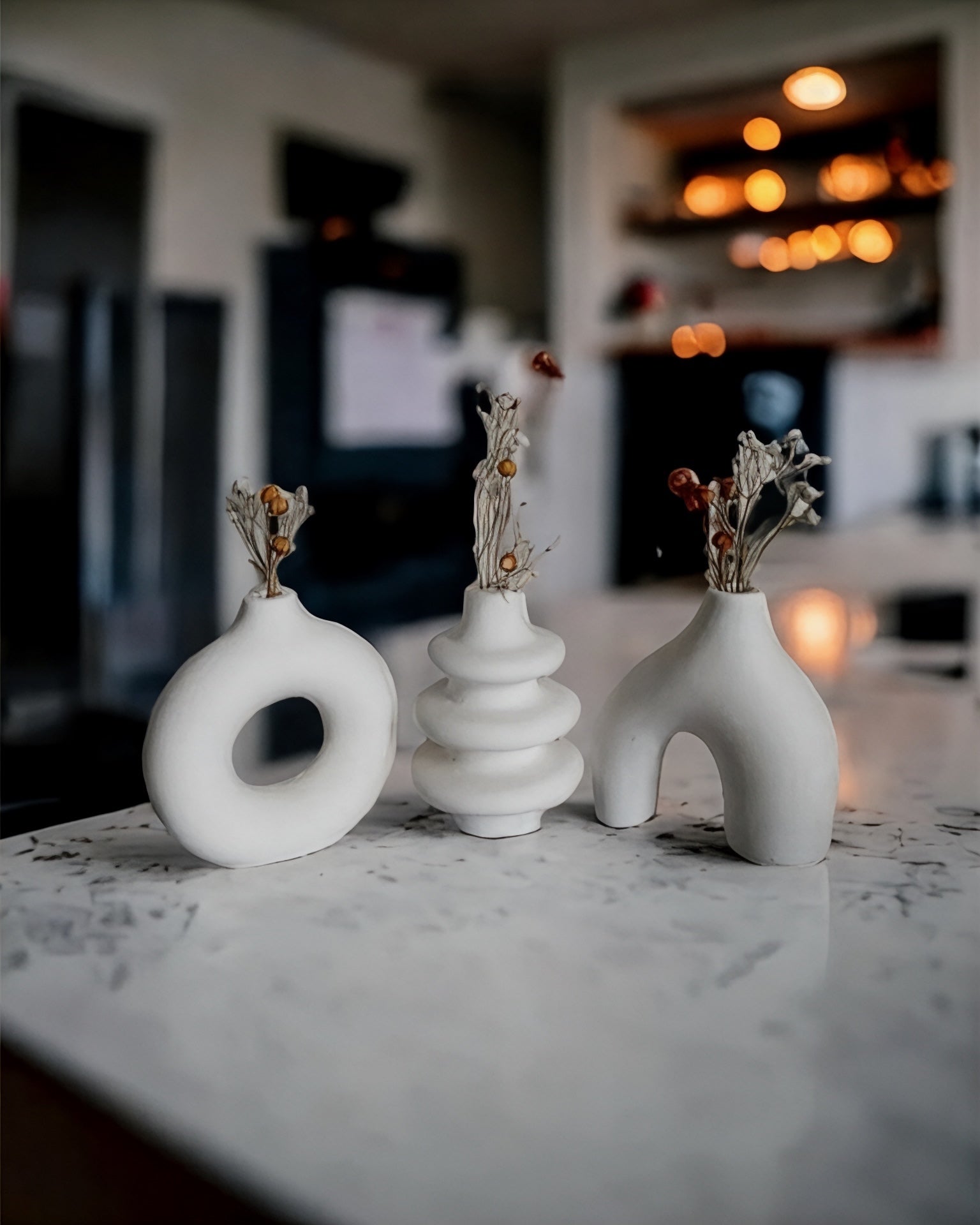 Dekorux - Modern Form Vazo Seti