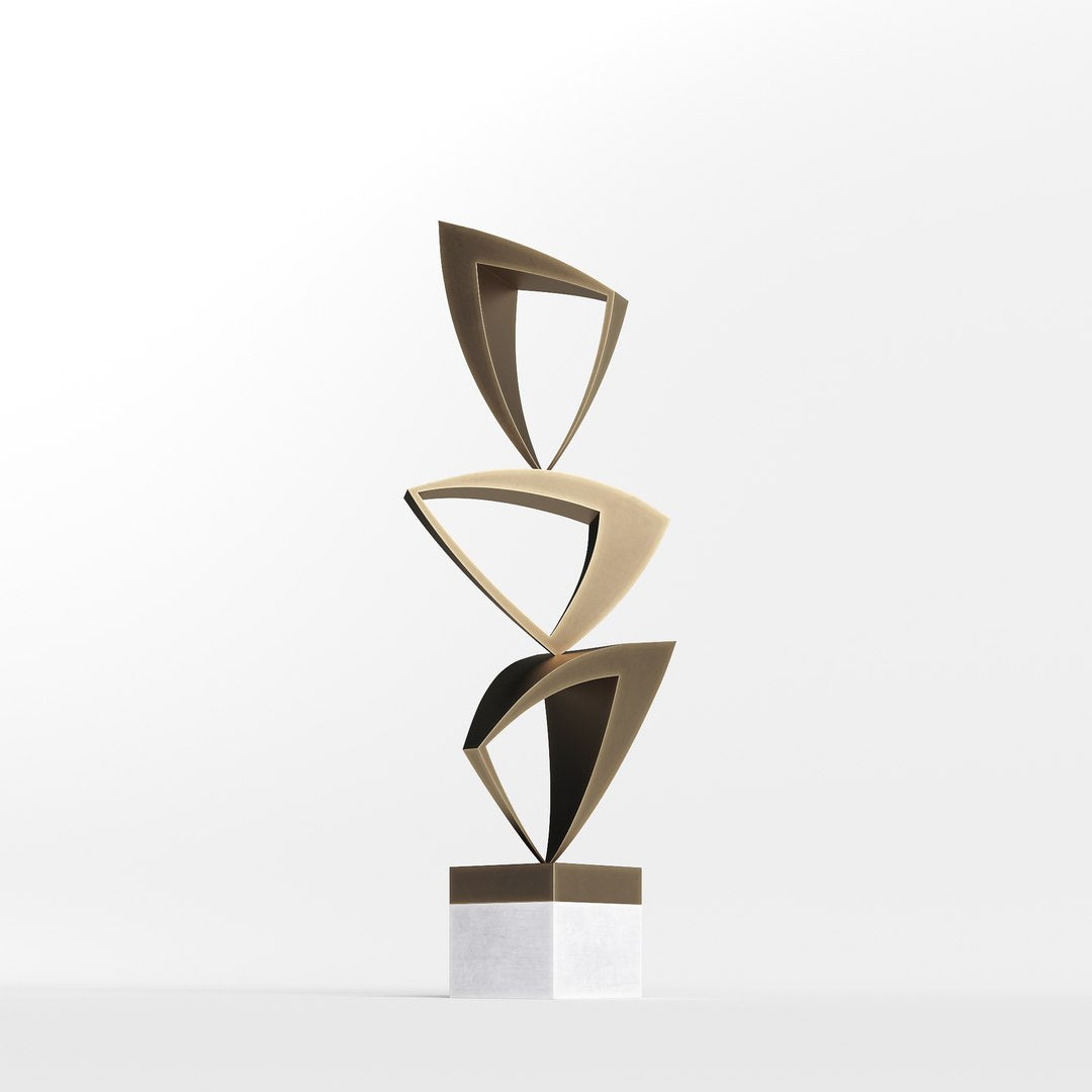 Balance Harmony - Modern Geometrik Sanat Heykeli