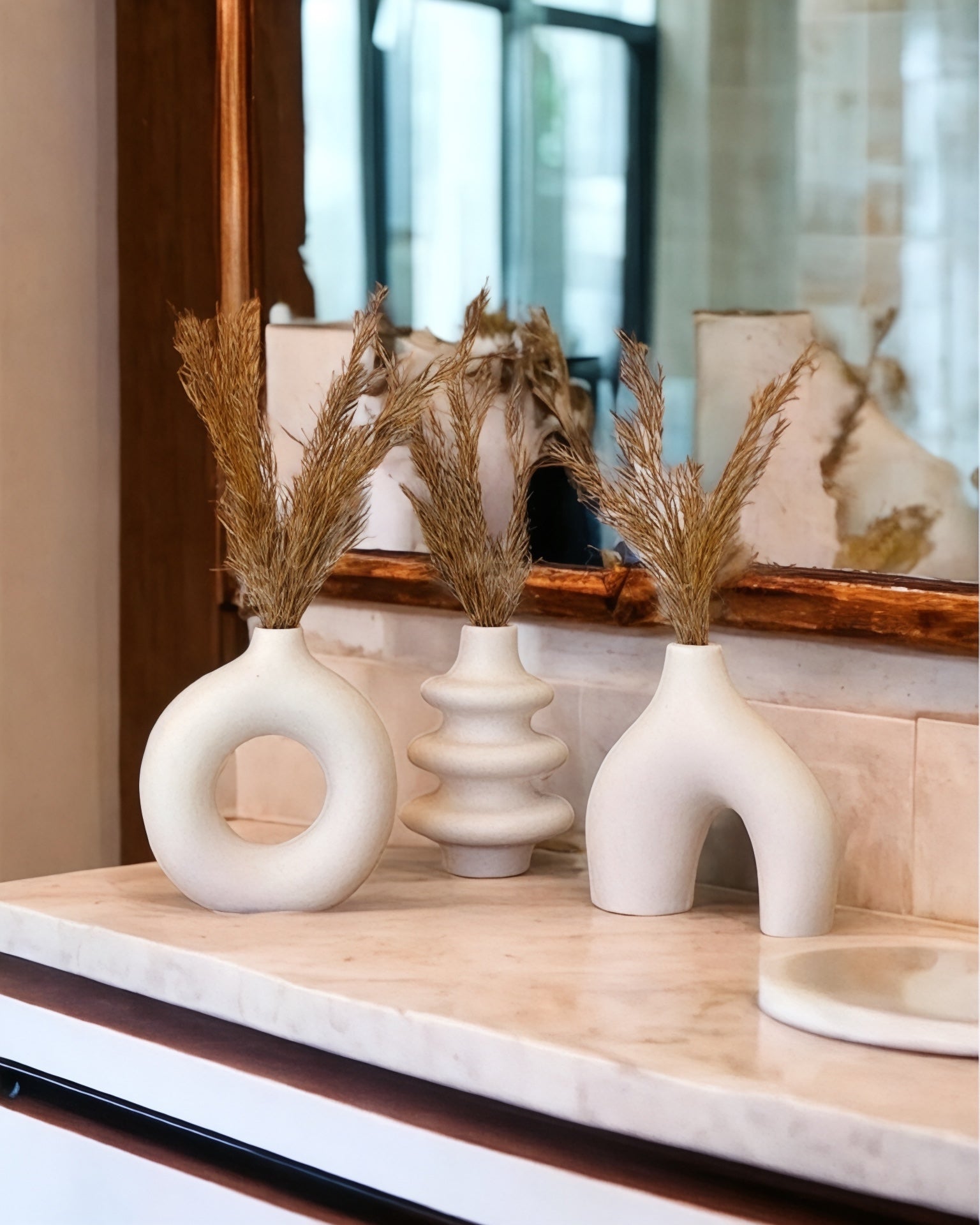 Dekorux - Modern Form Vazo Seti