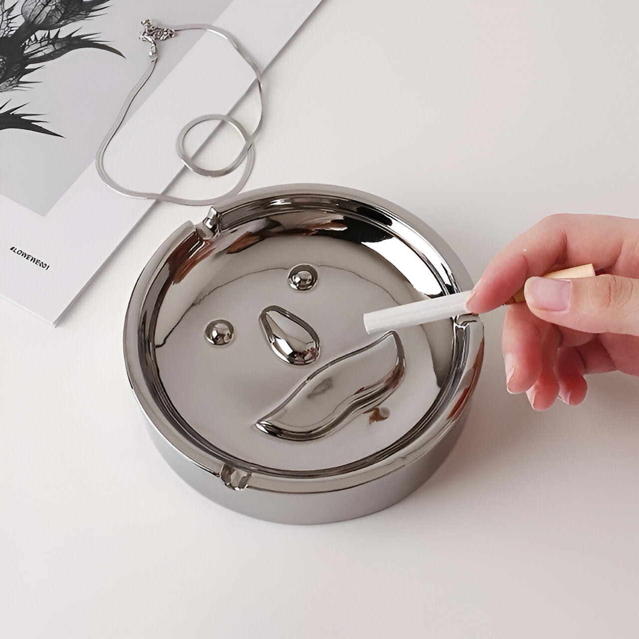 Dekorux - Abstract Face Küllük Seti