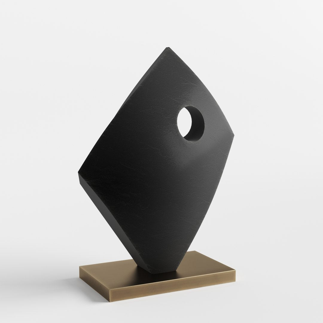 Noir Vision - Modern Minimalist Heykel