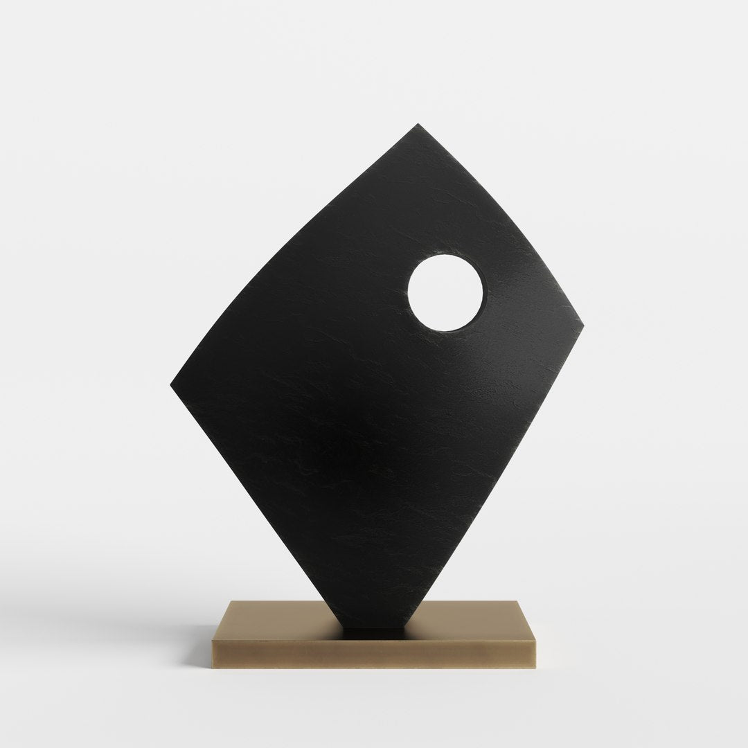 Noir Vision - Modern Minimalist Heykel