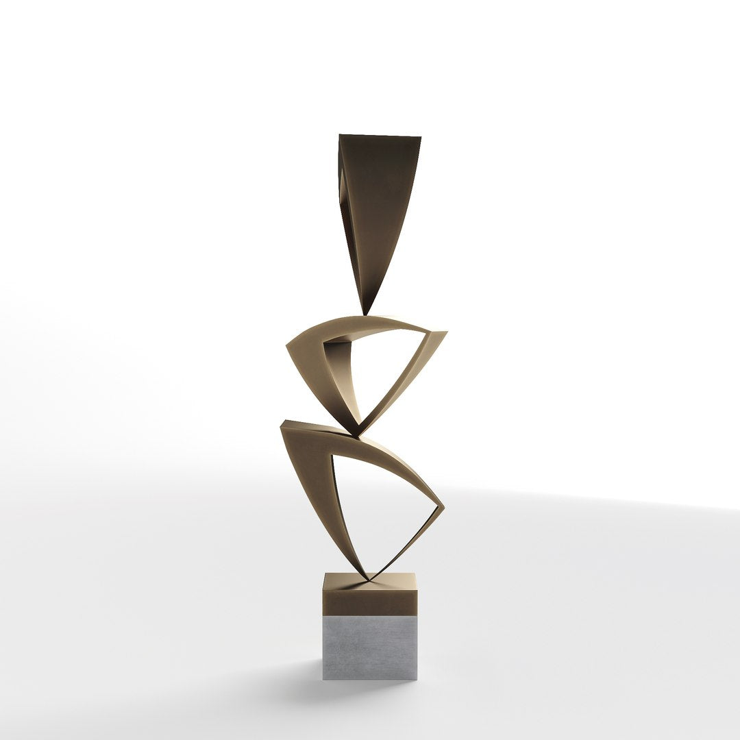 Balance Harmony - Modern Geometrik Sanat Heykeli