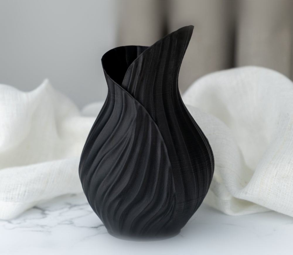 Obsidian Flow - Modern Sanatsal Vazo