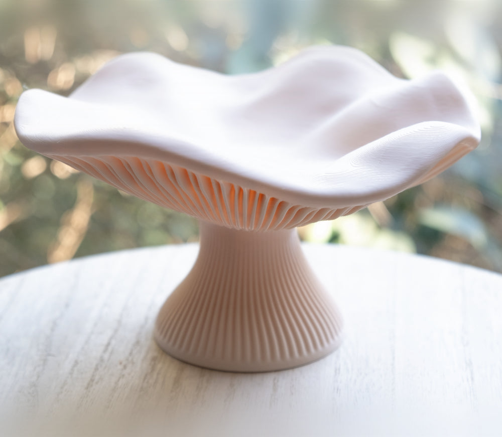 Mushroom Elegance - Doğadan İlham Alan Dekoratif Kase