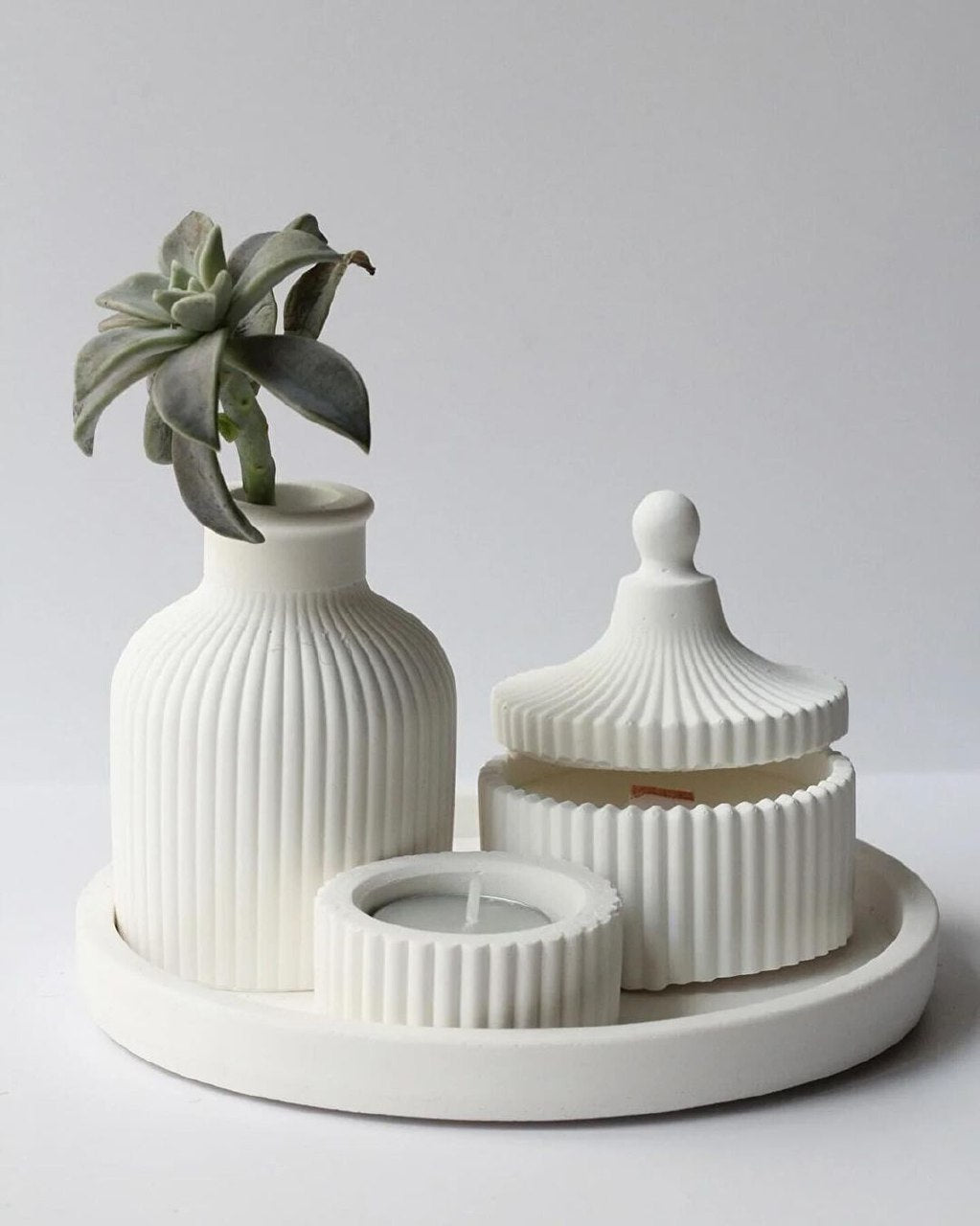 Dekorux - Modern Silindirik Set