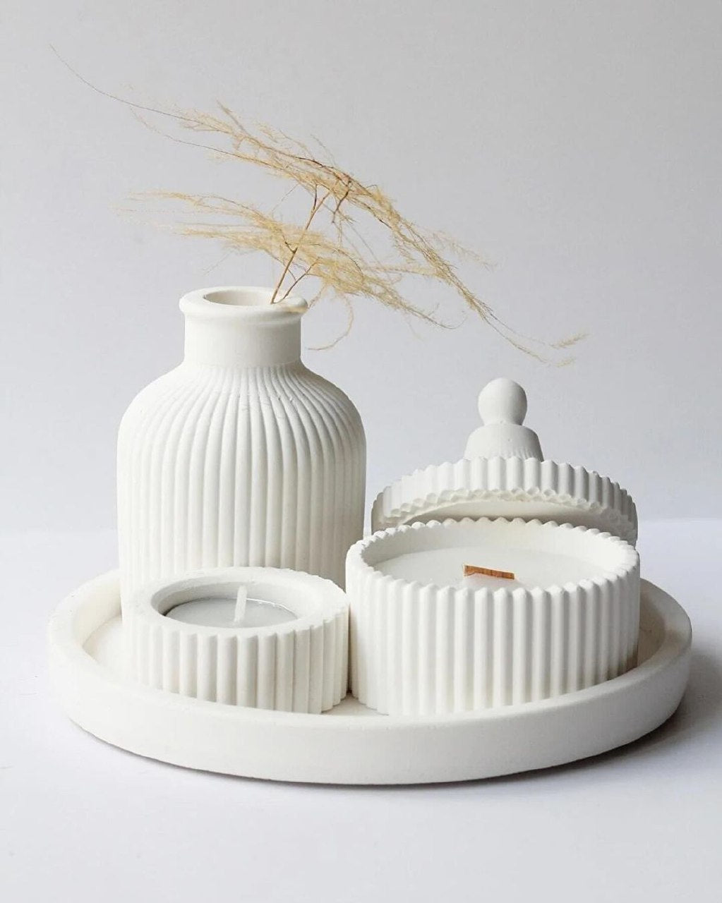 Dekorux - Modern Silindirik Set