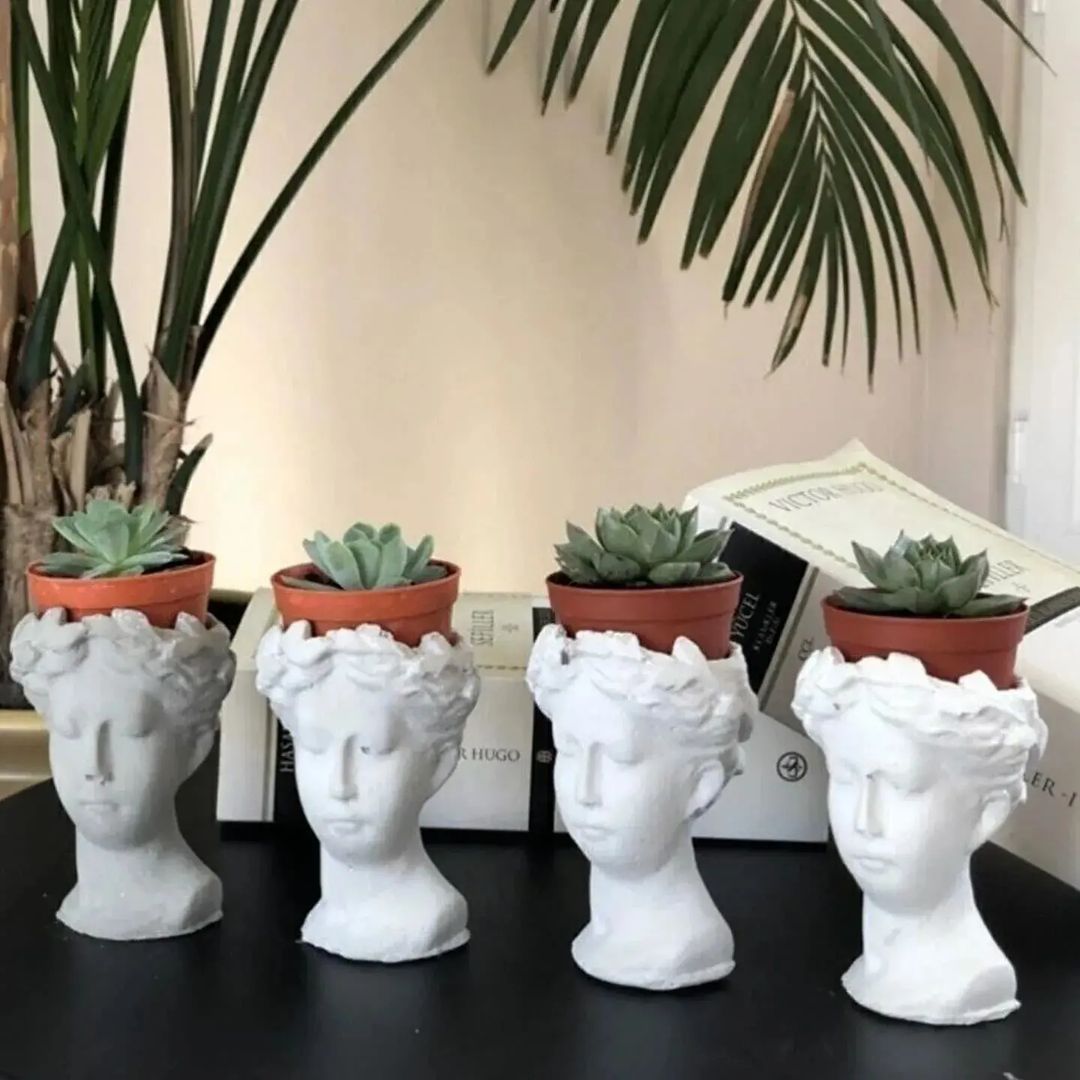 Dekorux - Antik Baş Saksı