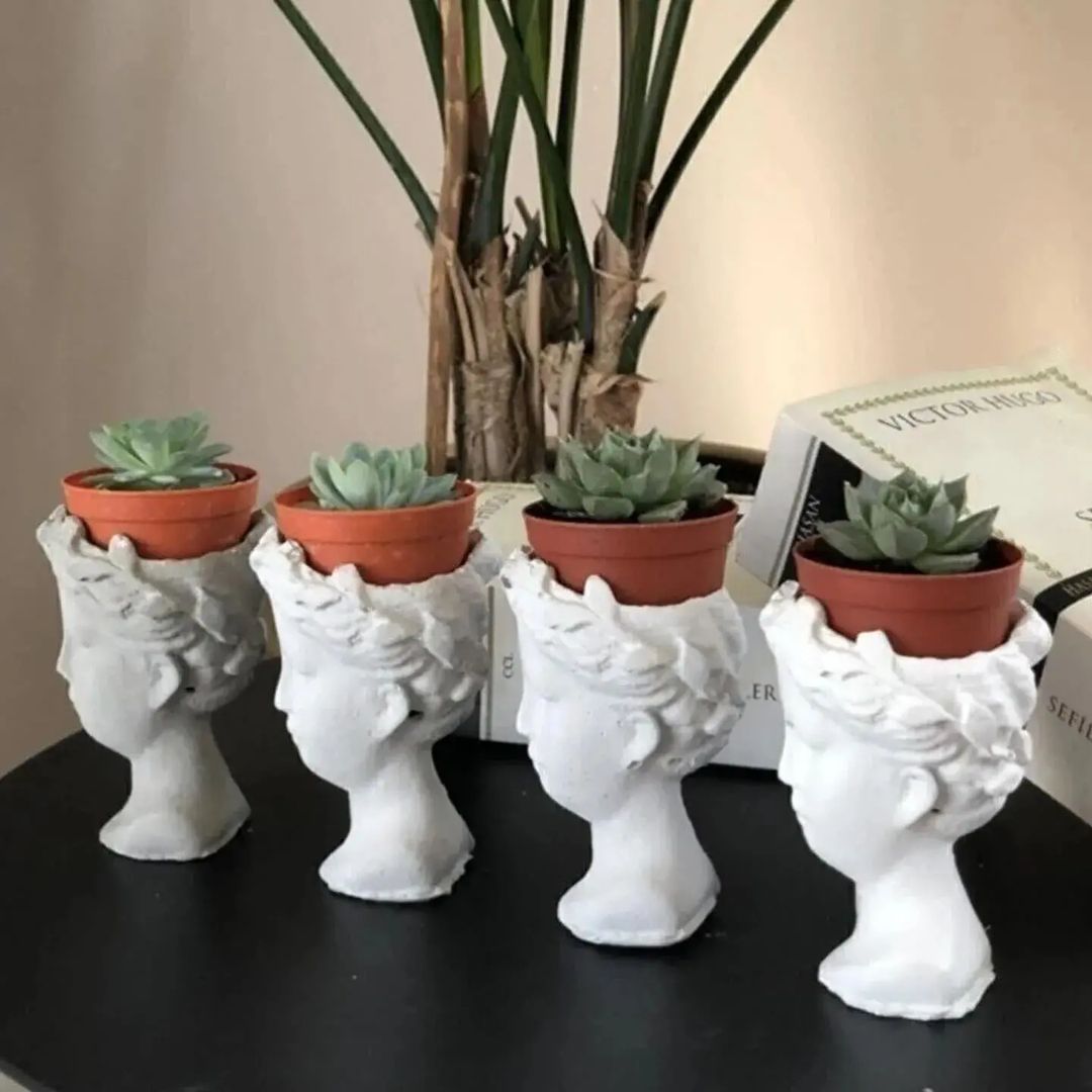 Dekorux - Antik Baş Saksı