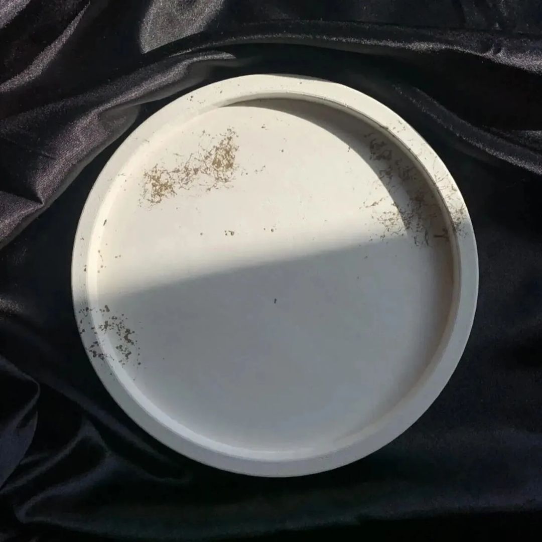 Dekorux - Minimalist Yuvarlak Tepsi