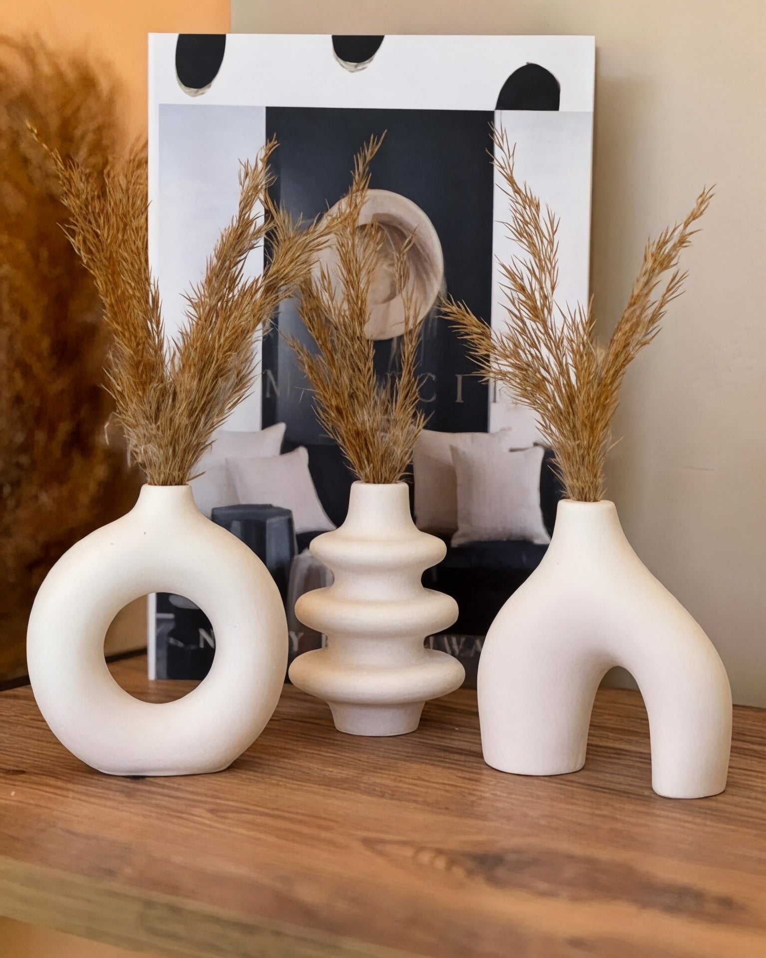 Dekorux - Modern Form Vazo Seti