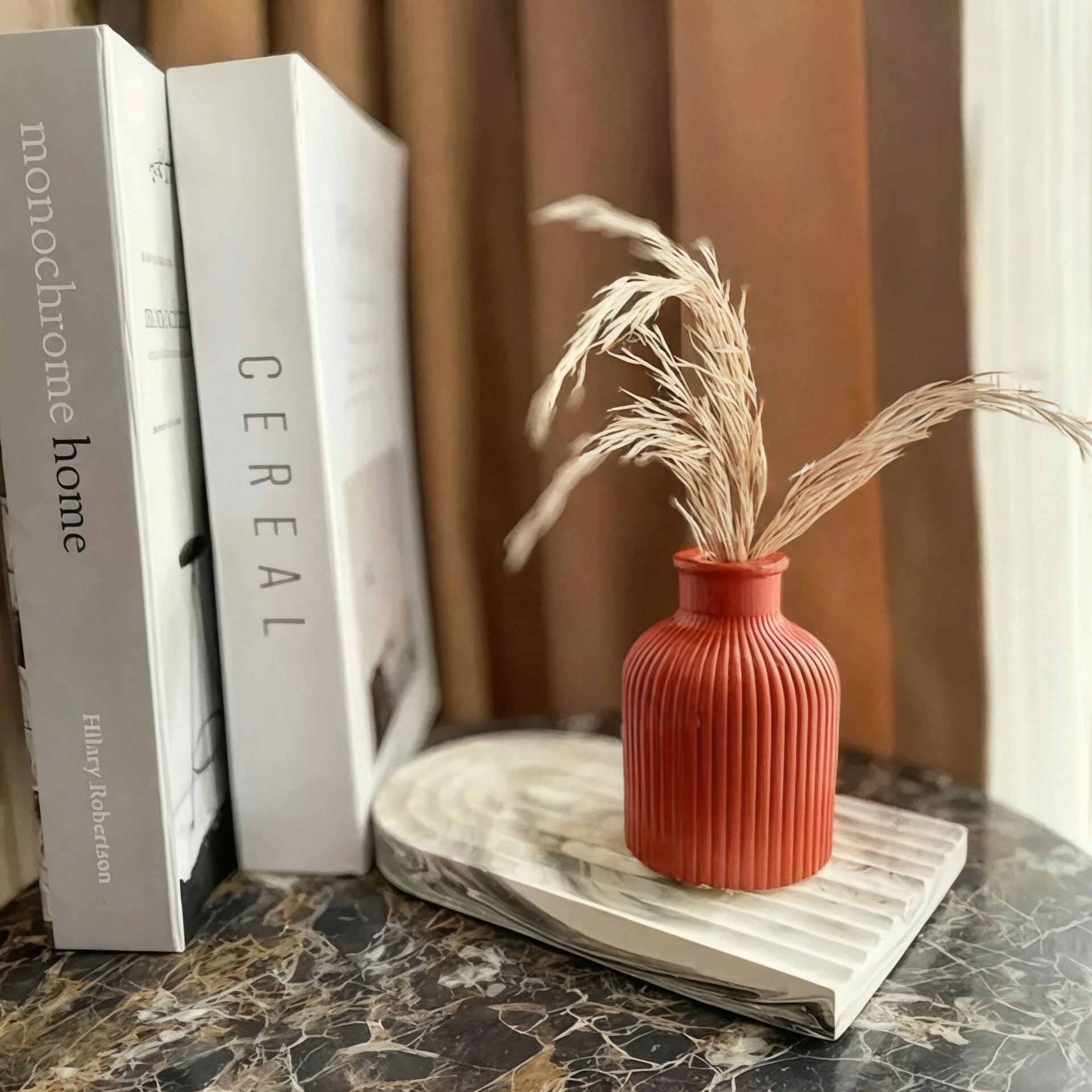 Dekorux - Modern Çizgili Vazo