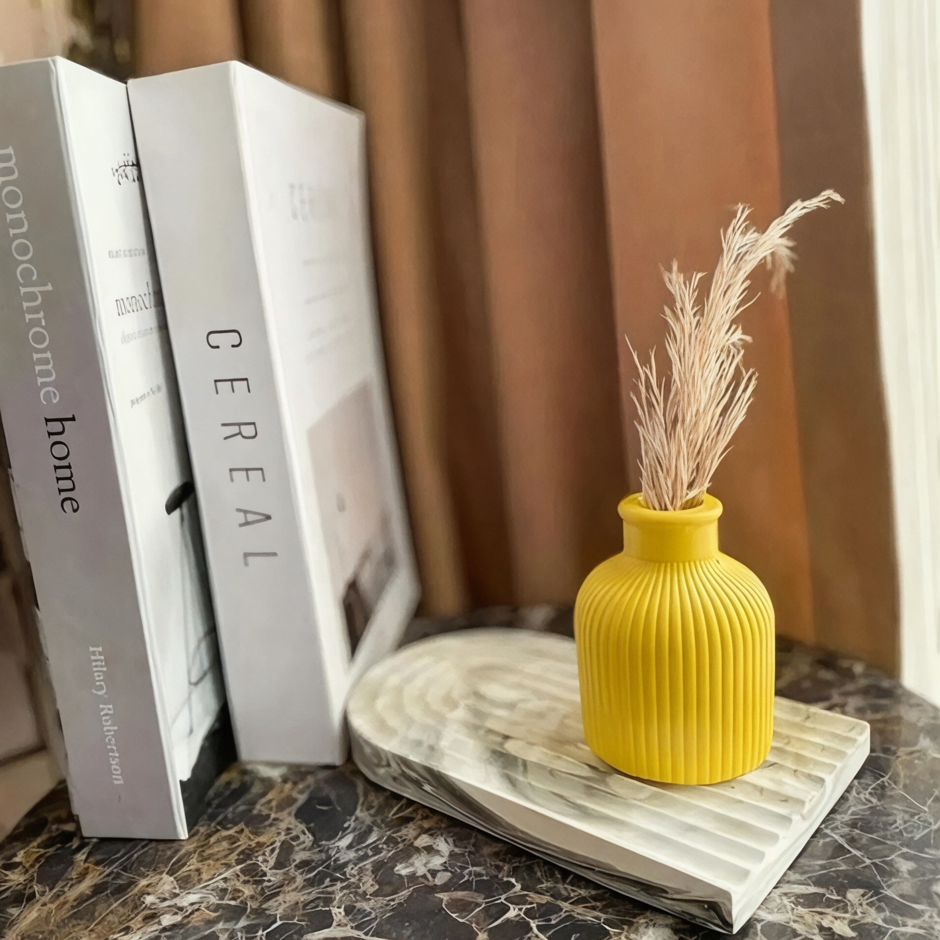 Dekorux - Modern Çizgili Vazo