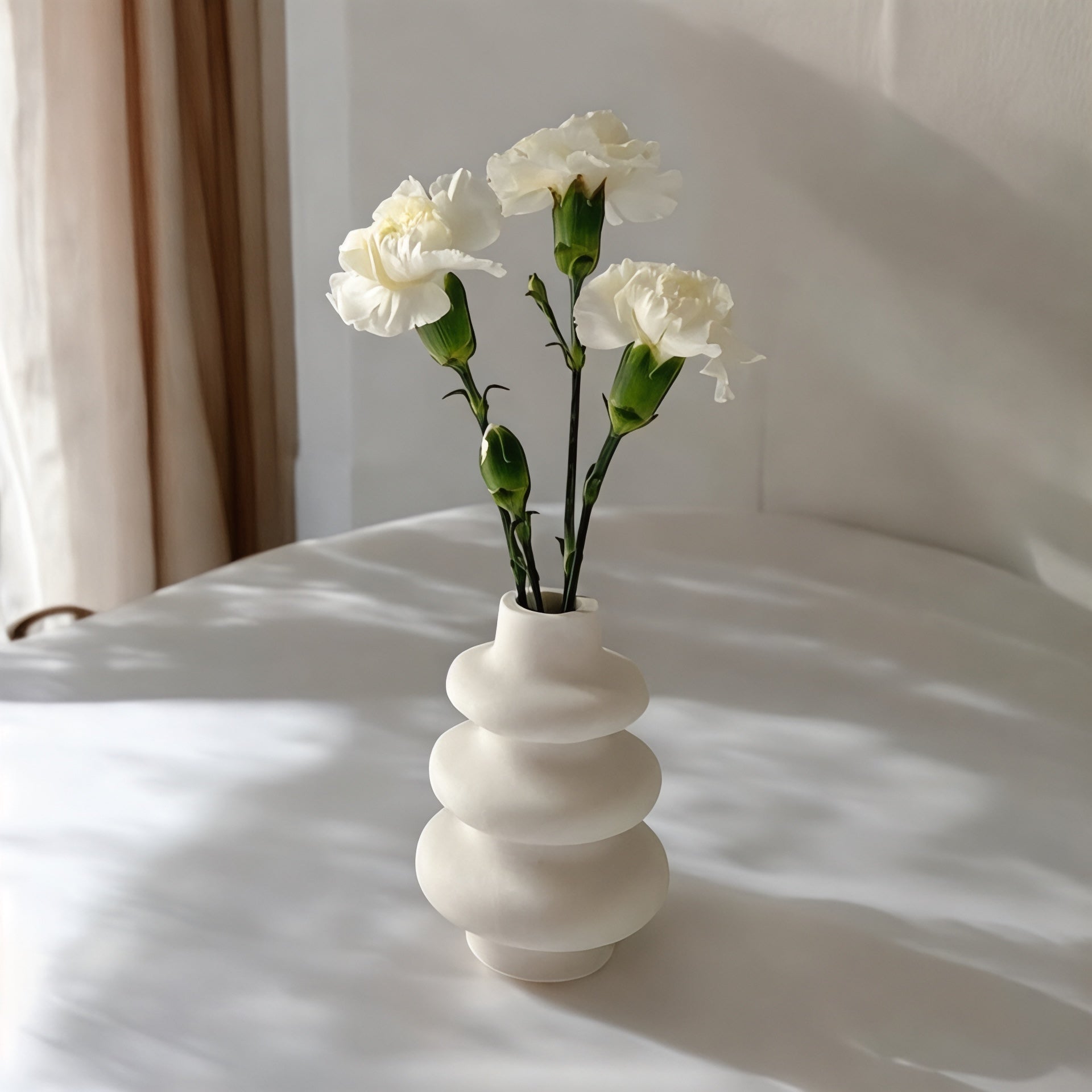 Dekorux – Minimalist Dalgalı Vazo