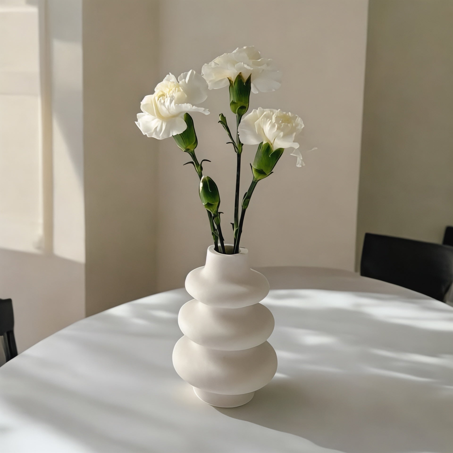 Dekorux – Minimalist Dalgalı Vazo