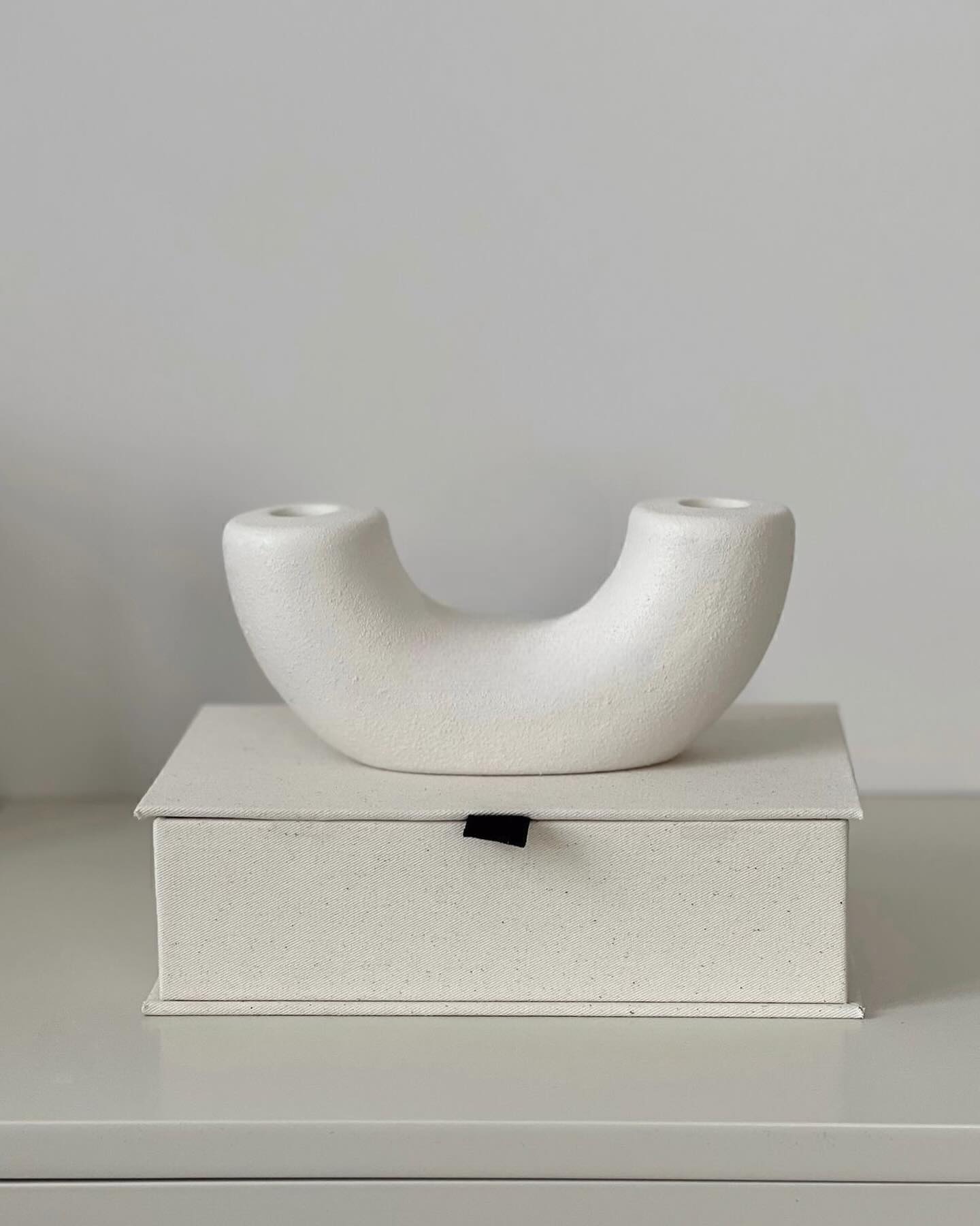 Dekorux - Modern Çift Kollu Şamdan