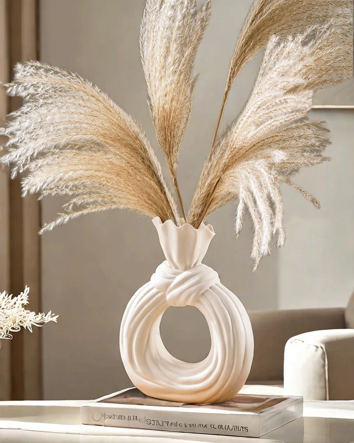 Dekorux - Soft Knot Seramik Vazo