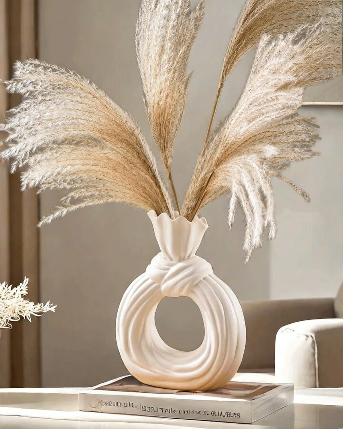 Dekorux - Soft Knot Seramik Vazo