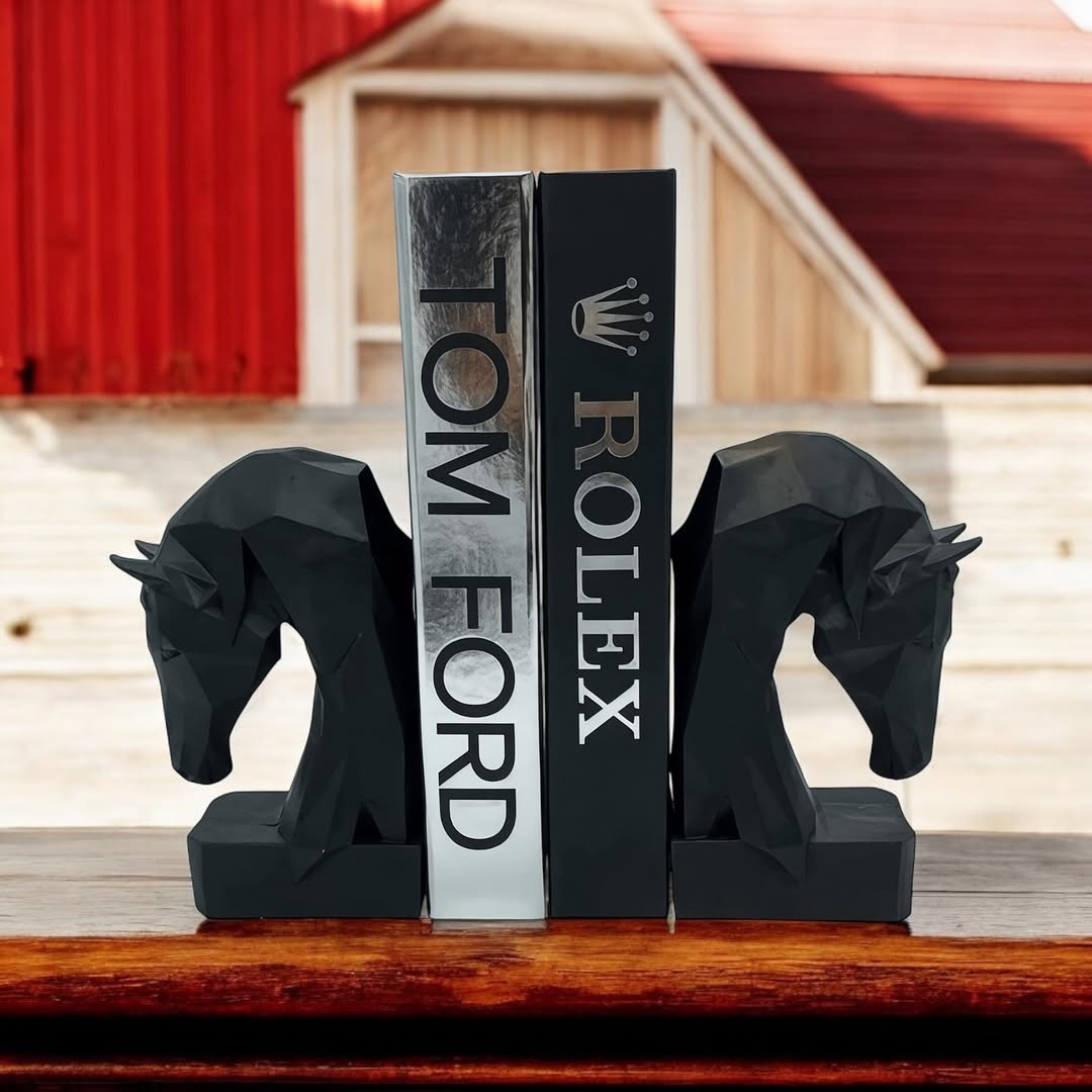 Dekorux – Asil At Kitap Tutucu Seti