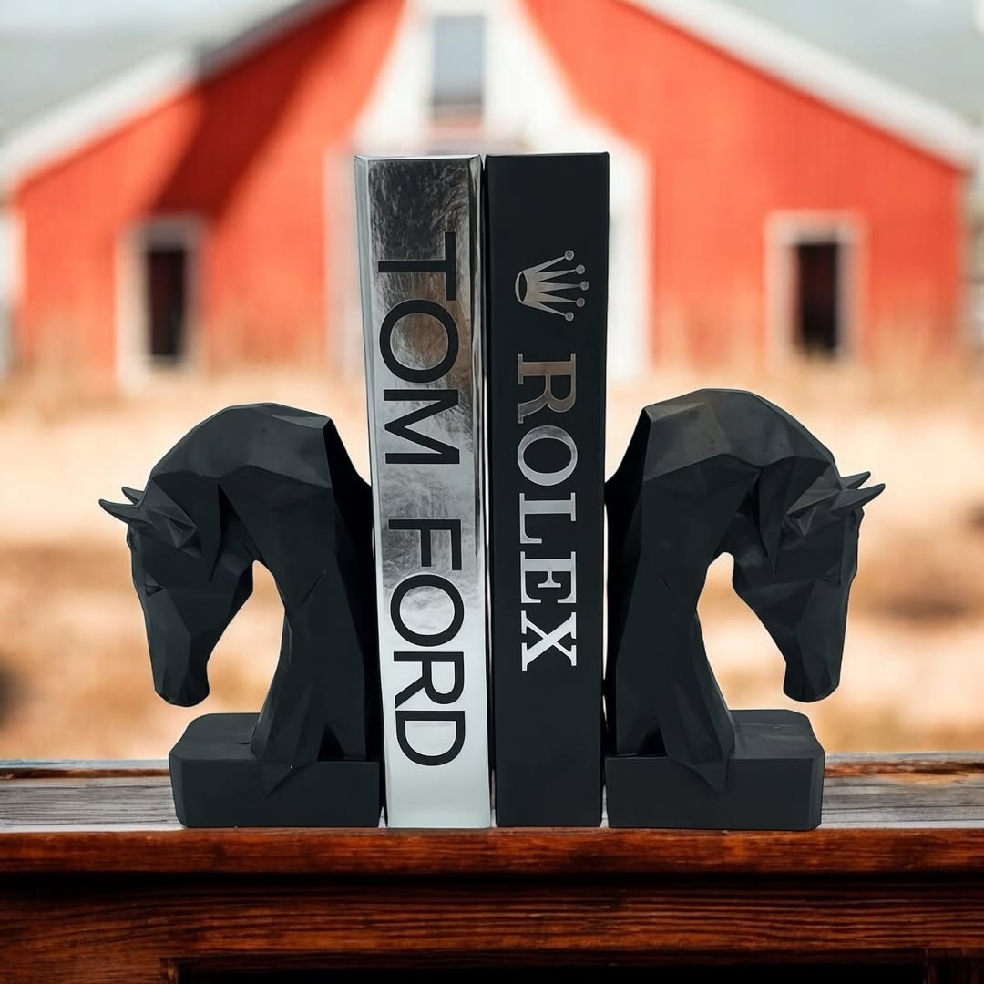 Dekorux – Asil At Kitap Tutucu Seti