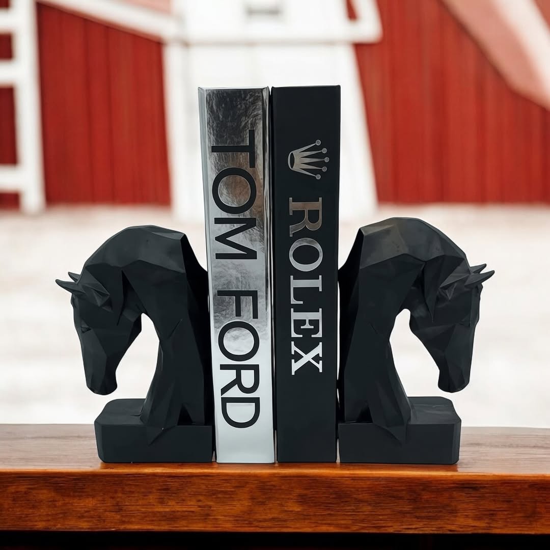 Dekorux – Asil At Kitap Tutucu Seti