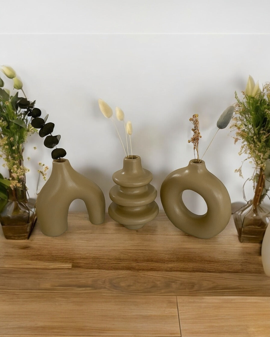 Dekorux - Sculptural Vazo Seti