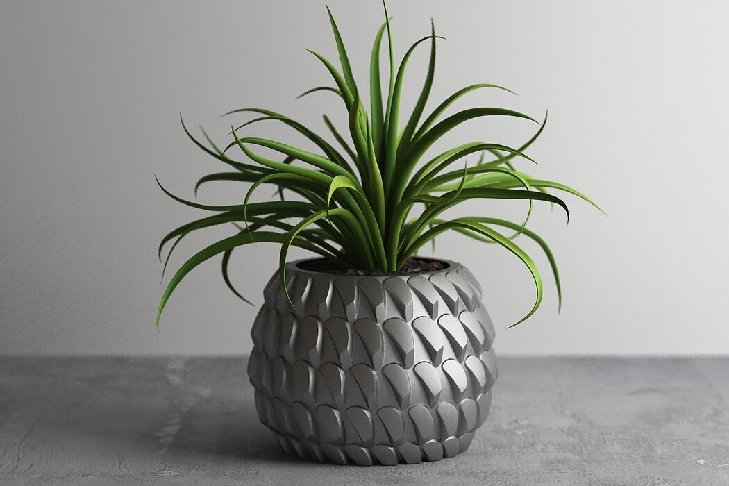 "Modern Pul Tasarımlı Saksı" 🪴✨