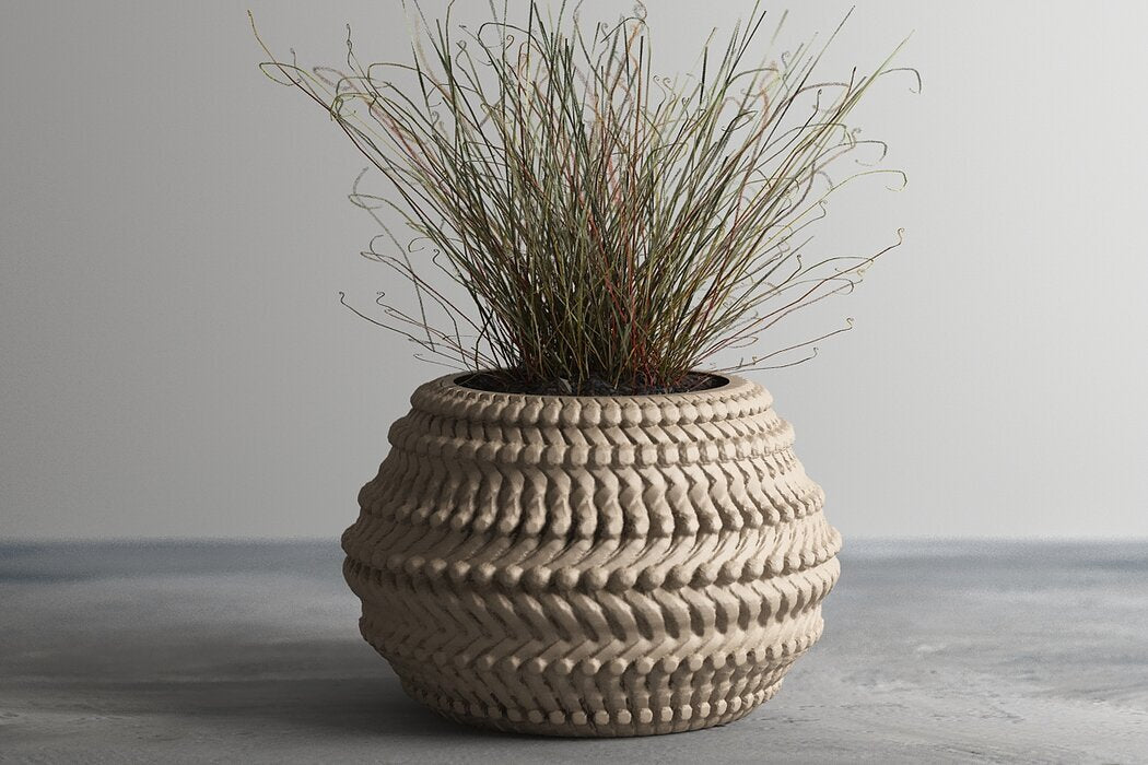 "El Örgüsü Desenli Şık Saksı ile Doğaya Dokunun!" 🧶🌿